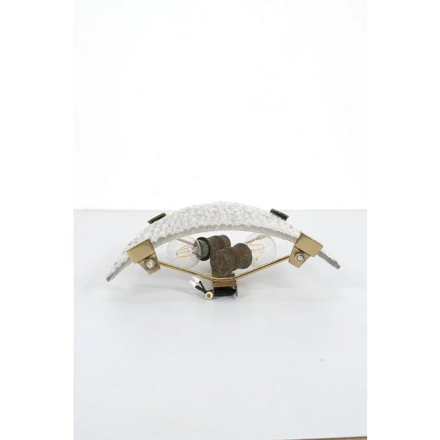 Vintage Glass Wall Lamp For Sale - Image 6 of 8