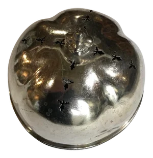 Reed and Barton Silver Plate Pierced Serving Food Dome