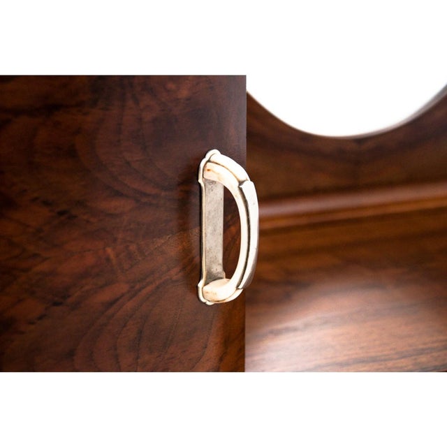 Italian dressing table - tremo mirror in Art Deco style. Furniture in very good condition, after professional renovation....