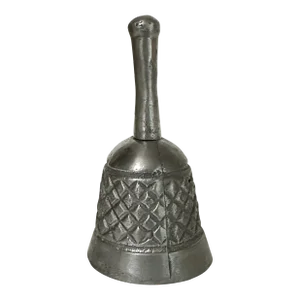 Vintage Twentieth Century Cast Pewter Bell