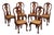 Kittinger Colonial Williamsburg Georgian Style Set Of Six Mahogany Side Dining Chairs CW-146 For Sale