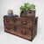 Black Shōwa Japanese Low Tansu Chest of Drawers, 1940 For Sale - Image 8 of 12