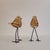 Glass Little Birds in Blown Glass from Chehoma, France, 2000s, Set of 2 For Sale - Image 7 of 16
