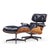 Mid-Century Modern Charles and Ray Eames for Herman Miller Mid Century Eames Lounge Chair and Ottoman For Sale - Image 3 of 10