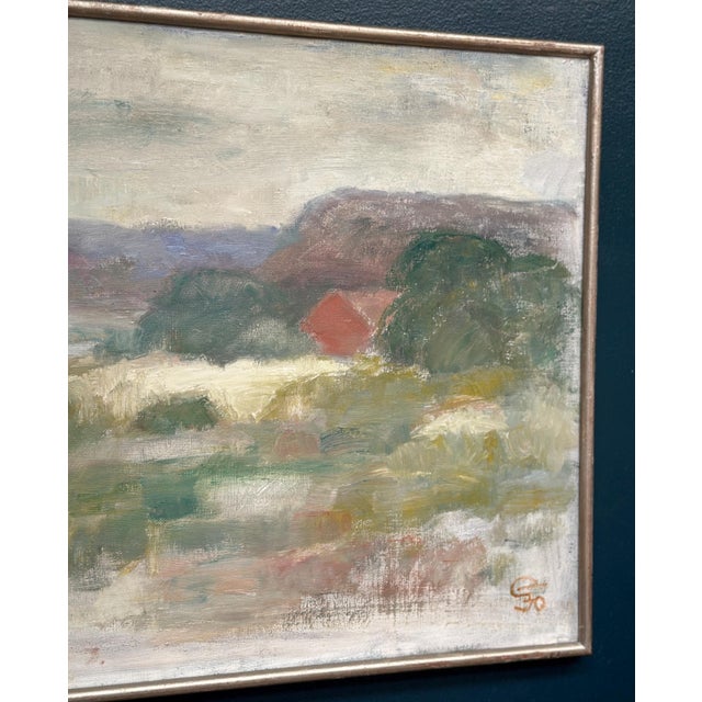 Gunnel Forssell, Early Morning, 1950s, Oil on Canvas, Framed For Sale - Image 4 of 17