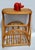 1970s Bamboo Cane Wicker Mid-Century Modern Side Bedside End Sofa Table Magazine Stand For Sale - Image 5 of 13