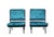 Gianfranco Frattini for Cassina rare pair of model 836 armchairs with a walnut frame, black painted tubular metal legs,...