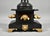 Black Napoleon III Decorative Gilt and Slate Candelabra For Sale - Image 8 of 14