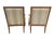 1970s Vintage Ethan Allen French Louis XVI Style Lounge Chairs Bergere- A Pair For Sale - Image 5 of 11