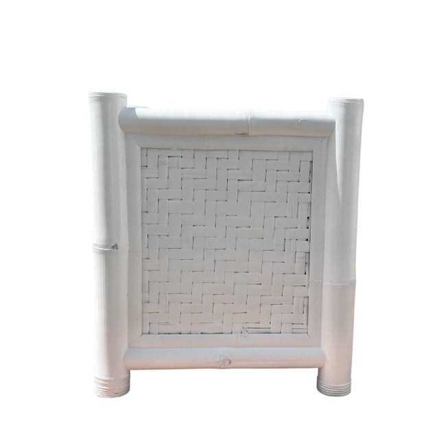 Elephant Bamboo Nightstands For Sale - Image 4 of 10