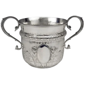 Silver Champagne Wine Cooler attributed to Walter & John Barnard, London, 1889