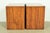 Thomasville Mid-Century Modern Hollywood Regency Sculpted Walnut Campaign Nightstands, Pair For Sale - Image 14 of 17