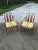 Wood Mid-Century Modern Vintage Drexel Conversation Burlwood Chairs - a Pair For Sale - Image 7 of 7