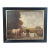 James T. Breen Antique 19th Century Oil Painting Moody Pastoral Landscape With Cows For Sale