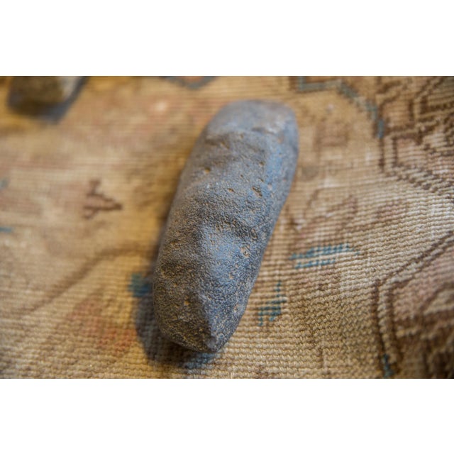 Old New House Antique Neolithic African Stone Primitive Tool For Sale - Image 4 of 5