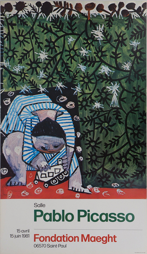 Claude en Marinière Poster after Pablo Picasso