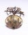French Olive Tree Gilt Tole Metal Crystal Wall Light For Sale - Image 3 of 11