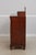 Tiger Maple Front Sheraton Mahogany Dresser W. Jewelry Box For Sale - Image 4 of 14