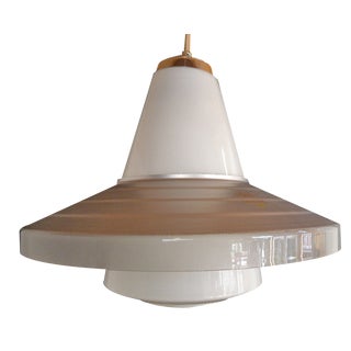 Large Bauhaus Lamp by Adolf Meyer for Zeiss Ikon, 1920s For Sale