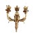 1990s Original French Import Bronze Louis XV Ormolu Sconce Wall Lighting 2 Avail For Sale
