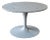 Authentic Knoll Saarinen Grey Pedestal Table Base For Sale