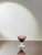 Cambridge Glass Company 1920s Art Deco Small Purple Twist Glass - Set of 7 For Sale - Image 4 of 4