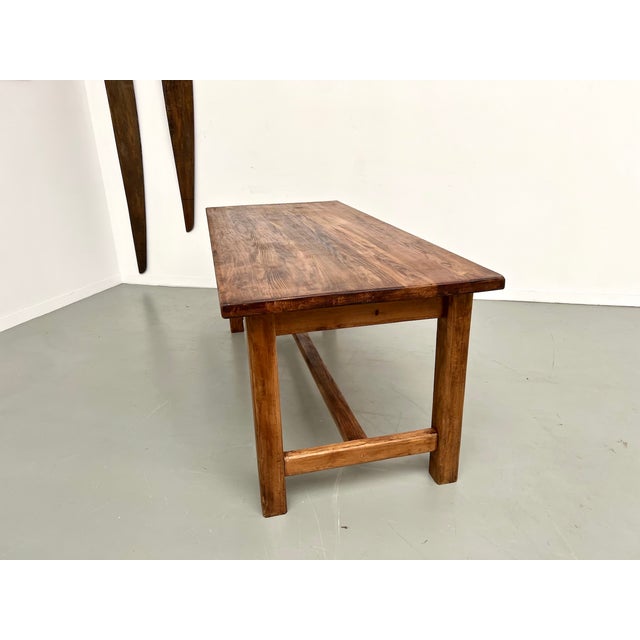Modern Table in Pine, 1970s For Sale - Image 14 of 18