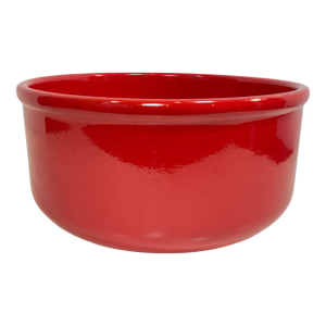 Mid 20th Century Waechtersbach Red Salad Serving Bowl, Germany