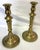 Early 20th Century Antique French Brass Candlesticks- A Pair For Sale - Image 5 of 18