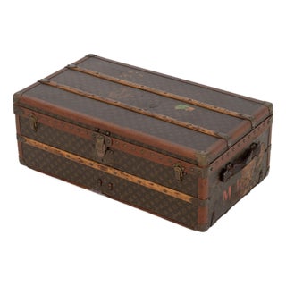 Louis Vuitton Monogram Steamer Trunk, Circa 1935 For Sale