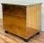 Wood Vintage Sarreid Brass Clad Three Drawer Chest For Sale - Image 7 of 11