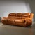 Brown Leather Sofa and Lounge Chairs, 1970s, Set of 3 For Sale - Image 3 of 18
