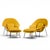 Mid-Century Modern Eero Saarinen for Knoll Mid Century Womb Lounge Chairs With Ottomans - Pair For Sale - Image 3 of 13