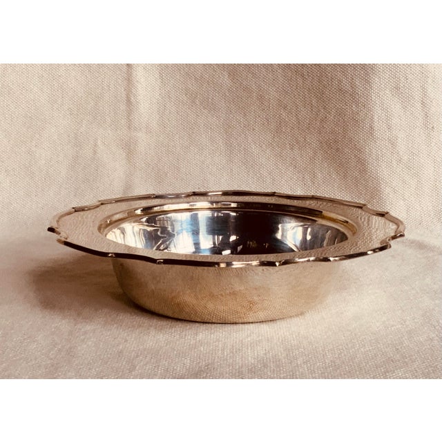 Late 19th Century Exquisite Victorian Mappin & Webb Silver Plated Champagne Coaster - English Chippendale Style, Circa 1890 For Sale - Image 5 of 9