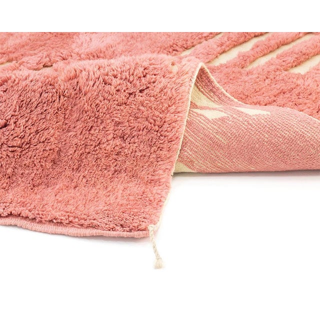 Contemporary Hand-Knotted Premium Wool Rug by Azele Studio For Sale - Image 3 of 9