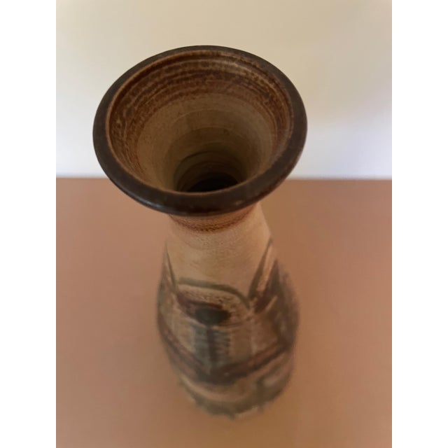 Ceramic Boureille Vase by JC Courjault, 1970s, in Flawless conditions. Designed 1970 to 1979 This piece has an attribution...