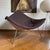 Early Metal Shell Coconut Chair in Brown Upholstery by George Nelson, 1955 For Sale - Image 17 of 17