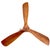 Faro Lantau Brown/Chrome Ceiling Fan with Remote Control, Propeller/Airplane Blade Style, 1980s For Sale - Image 13 of 13