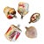 Vintage German Mercury Glass Ornaments, Set of 5 For Sale