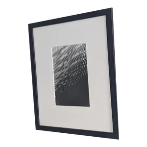 Contemporary Original Black and White Abstract Silver Gelatin Limited Edition Photograph by Rachel Scheinfeldt, Framed