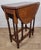 Late 19th Century Antique 19th Century Barley Twist Drop Leaf Gate Leg Occasional Table For Sale - Image 5 of 18
