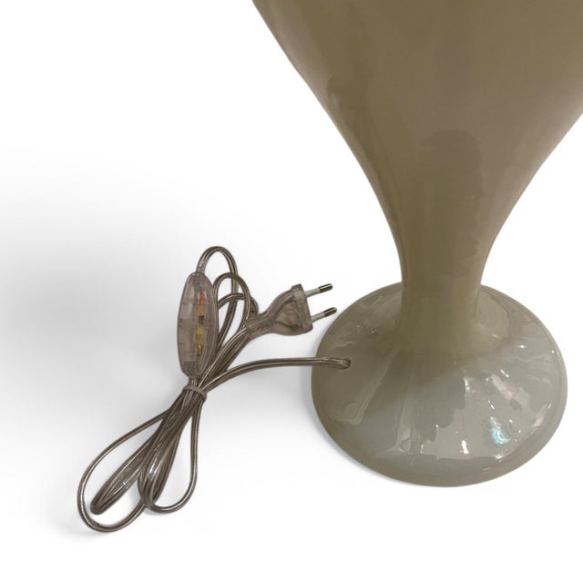 Beige Murano Lamps, Set of 2 For Sale - Image 9 of 11