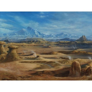 The Desolation by Rob Alexander | Oil on panel Landscape with mountains and rocky terrain. For Sale