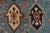 Blue Heriz Rug 5’10” X 8’11” Blue Wool Vintage Tribal Hand-Knotted Oriental Carpet For Sale - Image 8 of 13