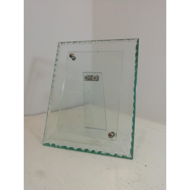 Glass Photo Frame by Pietro Chiesa for Fontana Arte, 1950s For Sale - Image 11 of 11