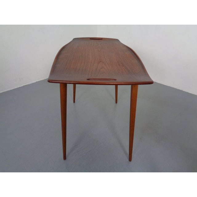 Danish Teak Nesting Tables by Jens Quistgaard for Nissen, 1960s, Set of 3 For Sale - Image 13 of 18