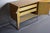 1970s Danish Modern Bernhardt Burlwood Credenza on a Chrome Base For Sale - Image 4 of 7