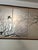 An exquisite mid-to-late 20th-century Japanese 4-panel Byōbu (folding room divider/wall screen). The piece features a...