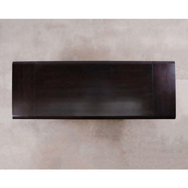 Early 21st Century Christian Liaigre Style Ebony Oak Courier Dining Table 9.5 Ft For Sale - Image 5 of 18