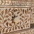The Arabesque Teak Wood Inlay Four-Drawer Chest explores the decorative traditions of floral ornamentation through the...